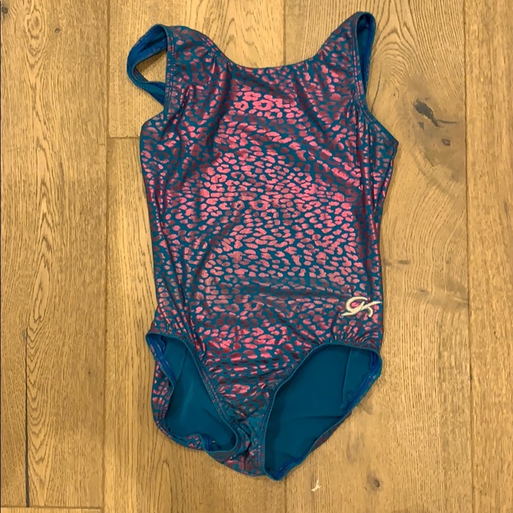 GK elite Girls Gymnastics Leotard (OFFER UP!!!)